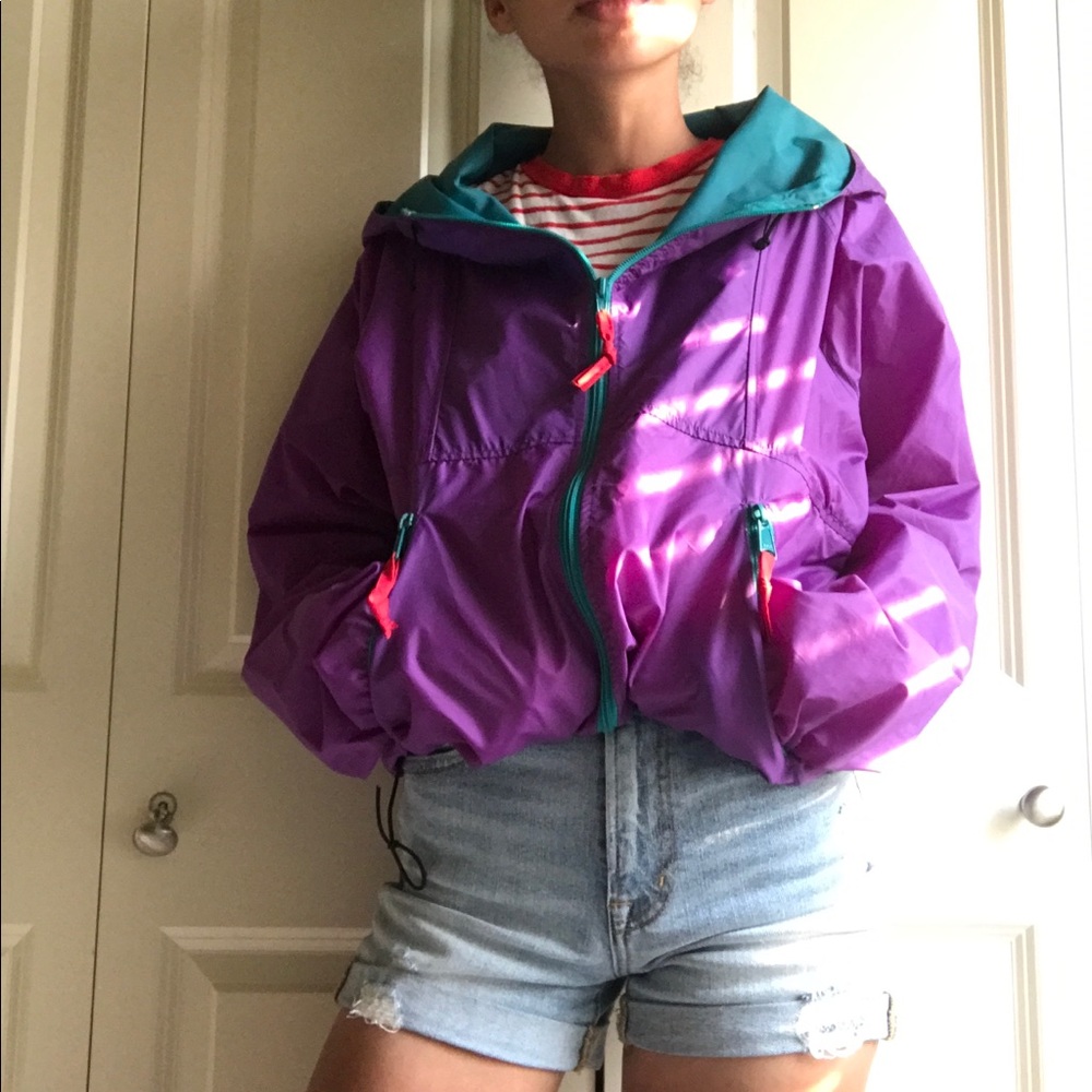 Colorblocked Windbreaker
